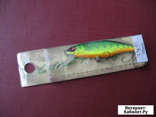 Воблер Мегабас Great Hunting 50F Flat Side pa-mar Старый Оскол - изображение 1