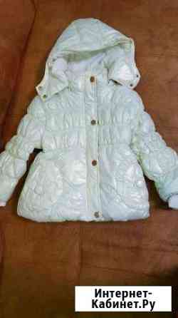 Пуховик утепленная куртка-пальто для девочки Казань
