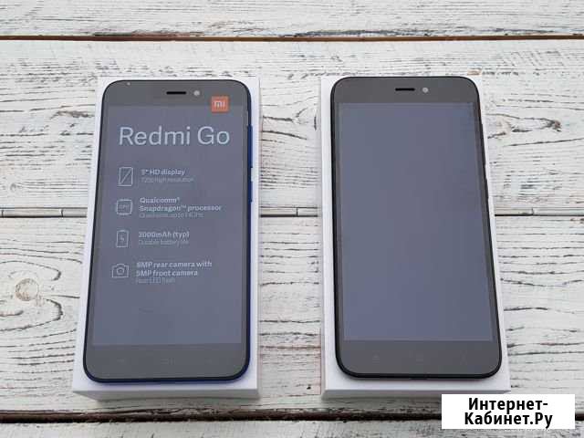 Xiaomi Redmi Go 8Gb/1Gb Blue/Black Моздок - изображение 1
