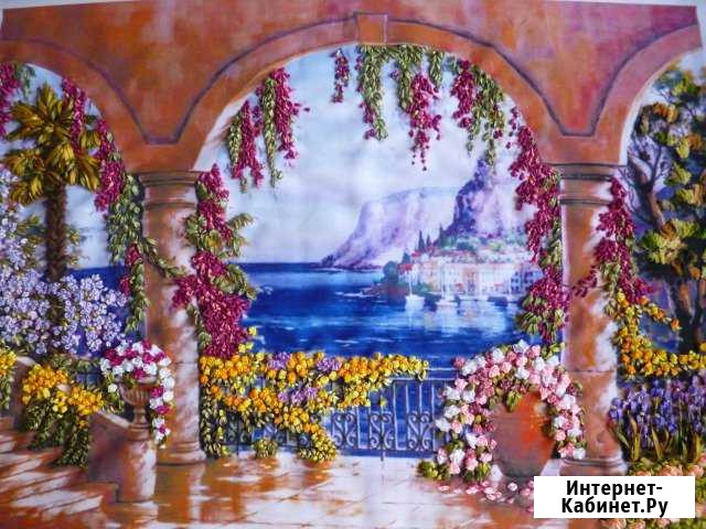 Картина, вышивка лентами Рязань - изображение 1