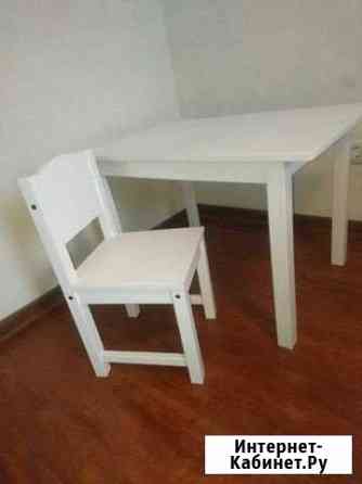 Детский стульчик и столик Омск