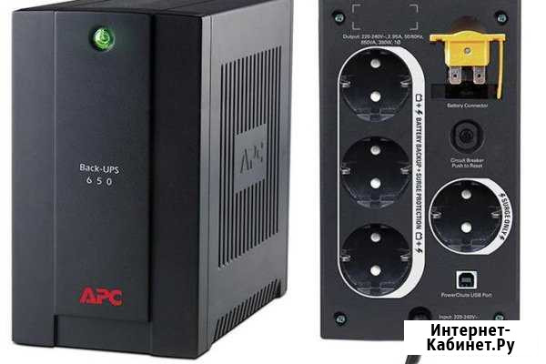 Ибп apc back-ups 650va bc650-rs(новый в упаковке) Саранск - изображение 1