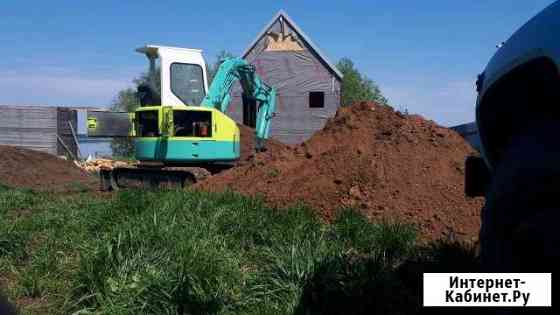 Экскаватор Услуги экскаватора мини экскаватора Октябрьский