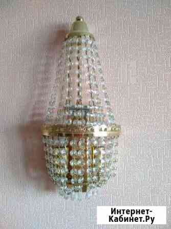 Хрусталь чехия. Бра Калуга