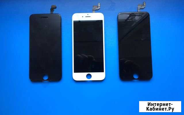 Дисплей iPhone 6s чёрный, белый Красноярск - изображение 1
