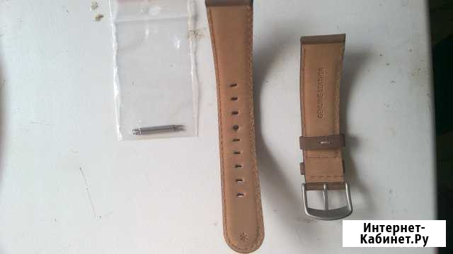 Оригенальный ремешёк из кожи, часы timex expeditio Обнинск - изображение 1