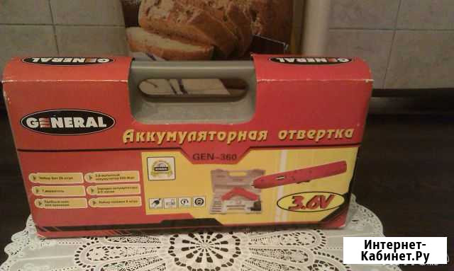 Аккумуляторная отвертка Мурманск - изображение 1