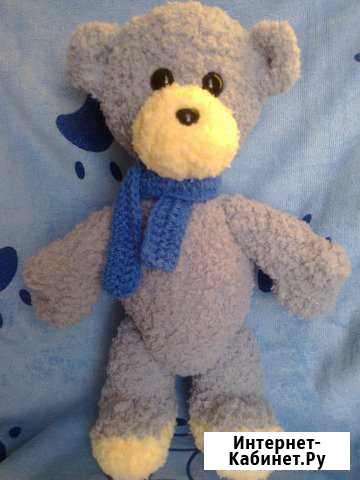 Вязаный плюшевый Мишка Новосибирск - изображение 1