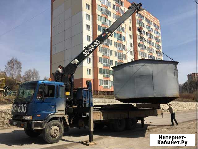 Услуги манипулятора крана гаражи негабарит Воровай Томск - изображение 1