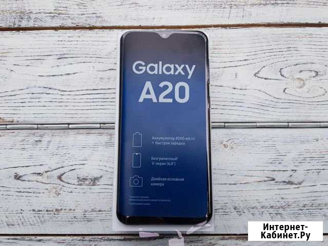 SAMSUNG A20 32Gb/3Gb Black Моздок - изображение 1