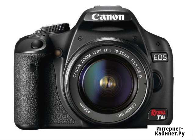 Зеркальный фотоаппарат Canon Rebel T1i body (500D) Хабаровск - изображение 1