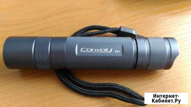Фонарь Convoy S2+ на батарее 18650 Новомосковск - изображение 1
