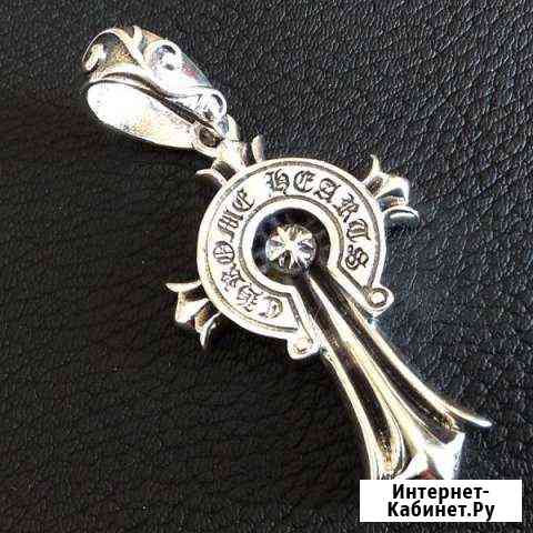 Подвеска Chrome Hearts серебро 925 Омск