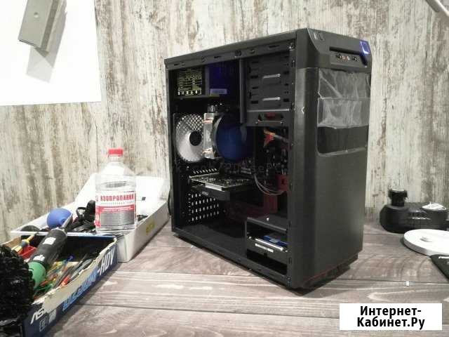 Игровой компьютер/DDR4/GTX 1050ti 4gb Хабаровск - изображение 1