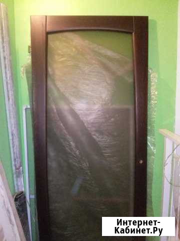 Дверь межкомнатная из массива ангарской сосны Красноярск - изображение 1