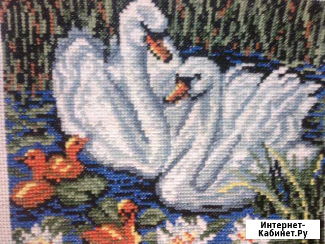 Картина Лебеди Набережные Челны - изображение 1