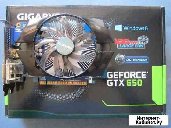 Бюджетная игровая видеокарта Gigabyte GTX 650 OC Уссурийск