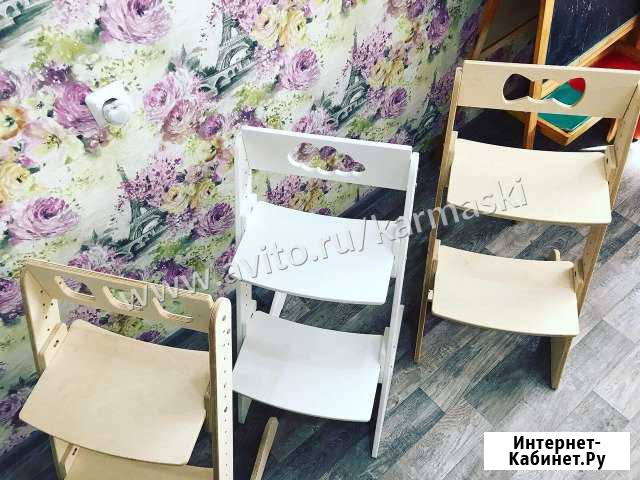 Растущий стульчик крашеный Москва - изображение 1