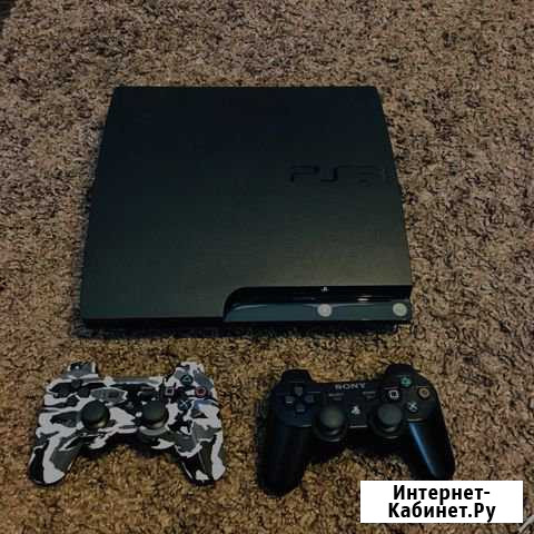 PS3 прошитая 30 игр+ move+2 джойстика Заинск - изображение 1