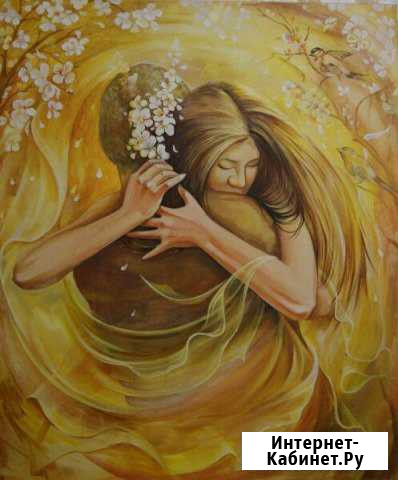 Картина  нежность масло Барнаул - изображение 1