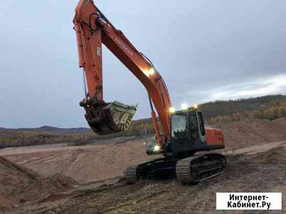 Услуги экскаватора Hitachi 350 c экипажем Абакан