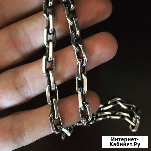 Цепь серебряная Мужская Ставрополь - изображение 1