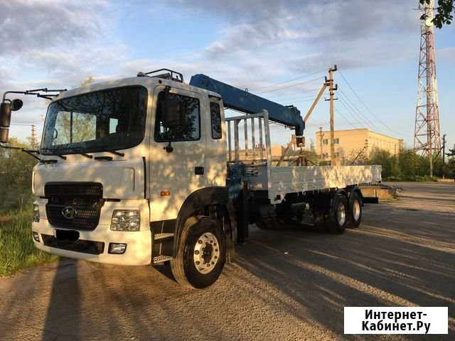 Кран Манипулятор Хюндай HD170 gold Краснодар - изображение 1