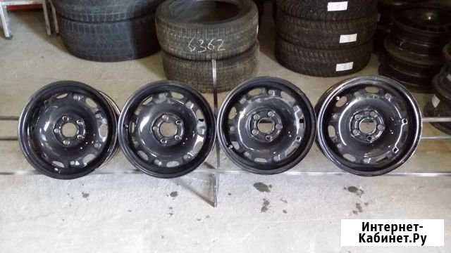 6364) К-кт ориг дисков volkswagen R14 5х100 Ульяновск - изображение 1