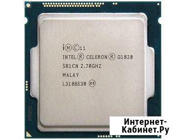 Процессор Intel Celeron G1820 2.7 GHz / 1150 2ядра Волгоград - изображение 1