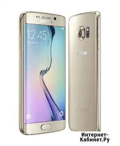 SAMSUNG Galaxy S6 edge 64Gb Золотой Петропавловск-Камчатский - изображение 1