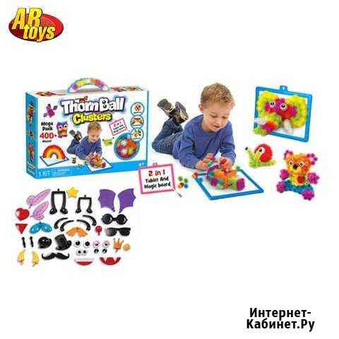 Детский конструктор-липучка Abtoys magic ball 400 Орск