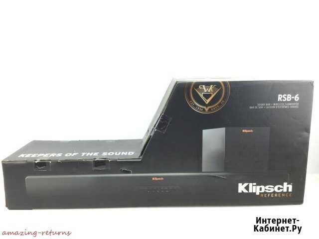 Саундбар Klipsch Reference RSB-6 /США Киров - изображение 1