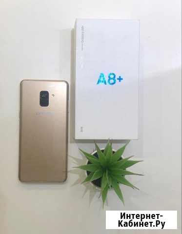 SAMSUNG Galaxy A8+ золото Пенза - изображение 1