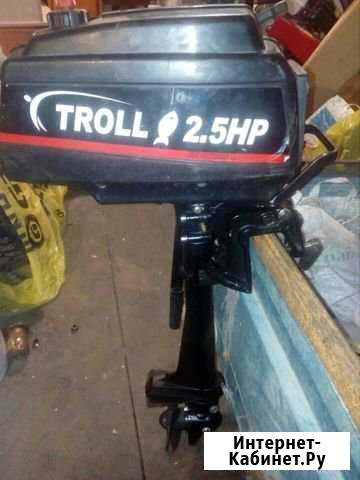 Лодочный мотор troll 2,5 л.с Набережные Челны - изображение 1