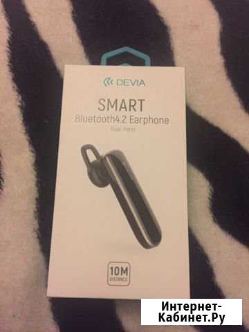 Гарнитура Devia Smart Bluetooth 4.2 Earphone Йошкар-Ола - изображение 1