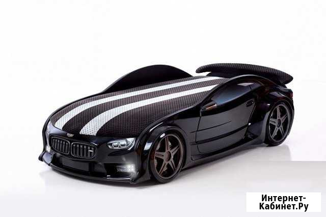 Кровать-машина NEO бмв Черный Белгород - изображение 1