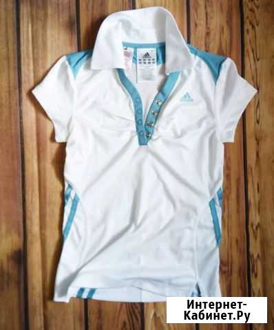 Поло adidas бел новая Вытегра - изображение 1