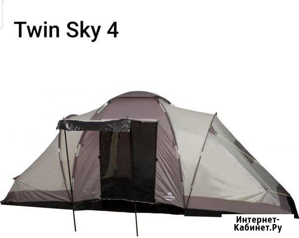 Палатка 4-местная Outventure Twin Sky 4 2018 Омск - изображение 1