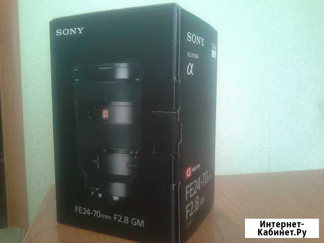 Sony fe24-70mm F2.8 GM(SEL2470GM) новый Новосибирск - изображение 1