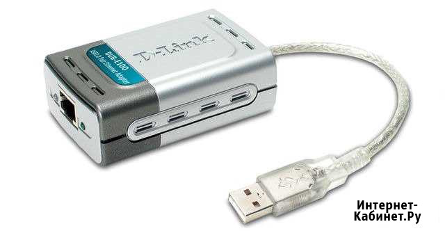 Сетевой адаптер D-link USB2.0 DUB- E100 Надым - изображение 1