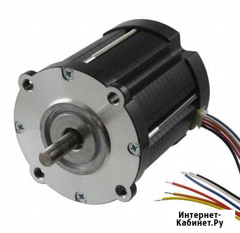 Шаговый двигатель step motor hybrid dual shaft 24V Новосибирск - изображение 1
