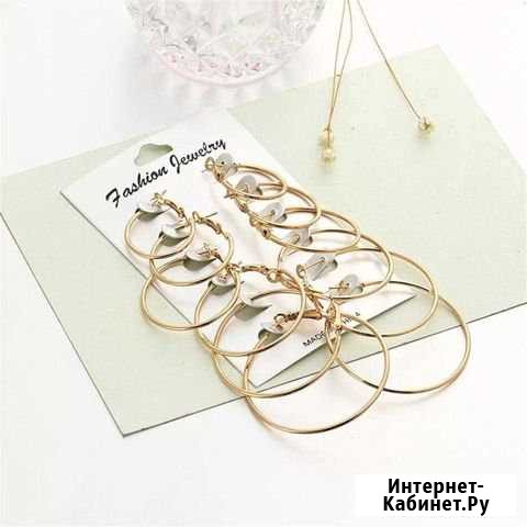 Серьги кольца Архангельск - изображение 1