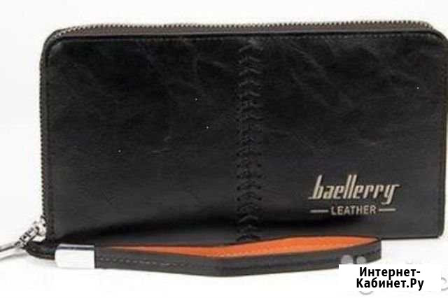 Мужской Портмоне Baellerry Leather (черный) Ростов-на-Дону - изображение 1