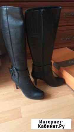 Сапоги демисезонные, натуральная кожа Благовещенск
