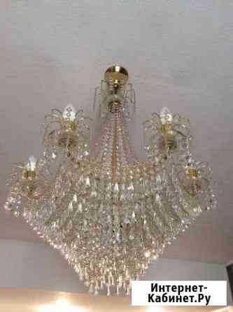 Хрустальная люстра (Чехословакия) Владимир