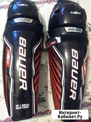 Щитки хоккейные Bauer NSX 15/38 см 175-185 Новокуйбышевск - изображение 1