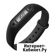 Шагомер км,мили, колорийй браслет черный Кунгур - изображение 1
