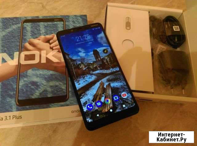 Nokia 3.1 Plus 32Gb LTE dual sim (новый) Луховицы - изображение 1