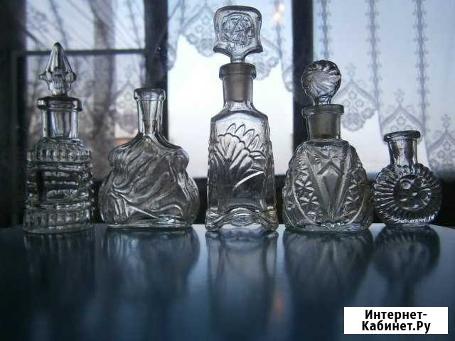 Старинные пузырьки из под парфюма, до 1917 г Новокузнецк - изображение 1