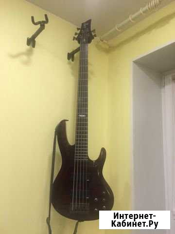 Бас гитара 5 струн esp Ltd b-305fm korea Мурино - изображение 1